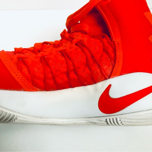 Nike - Hyperdunk 2016 TB Team Orange/Team Orange-White High-Top Sneakers - 11.5 - Picture 12 of 16